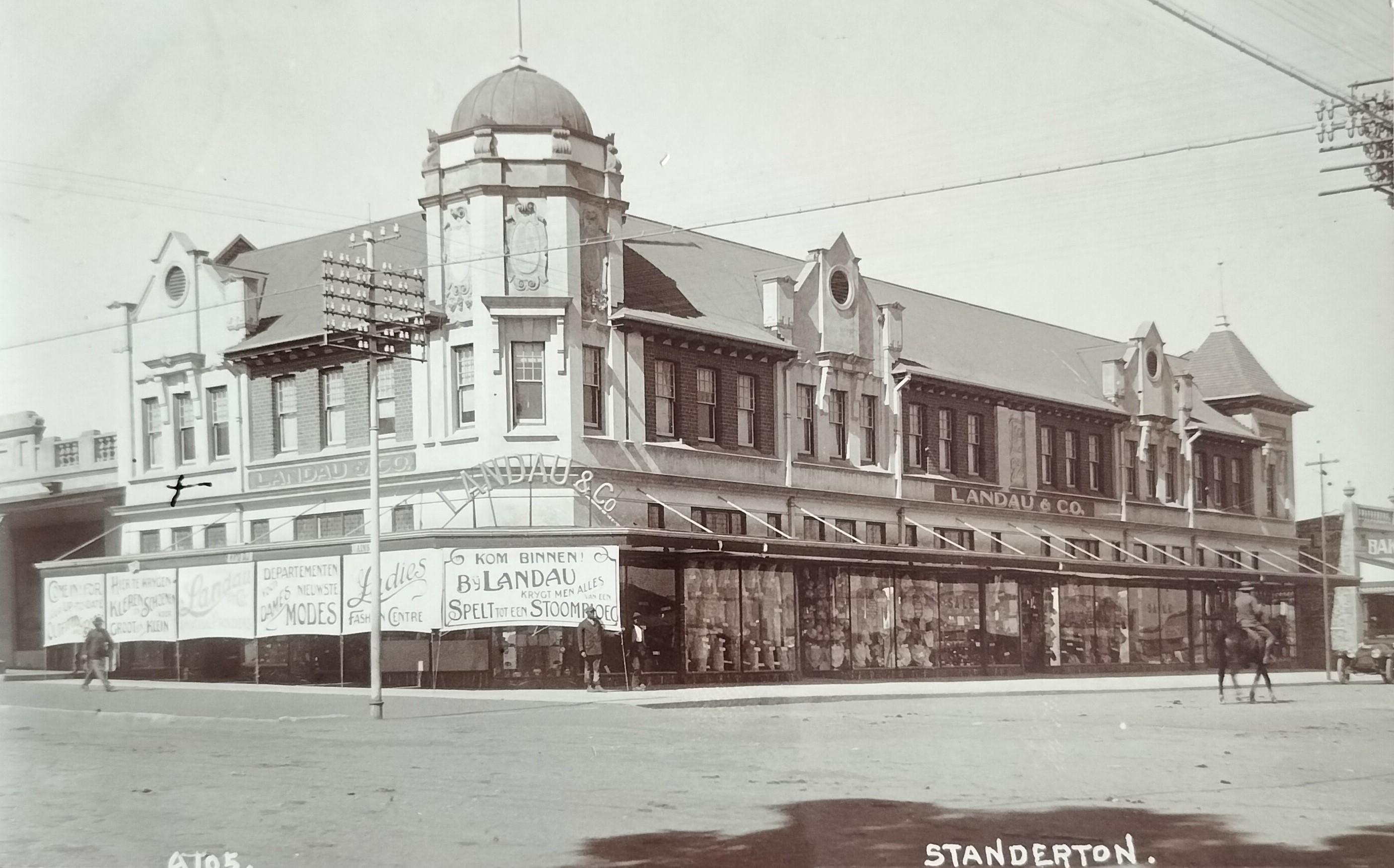 Early Standerton through the eyes of a deltiologist The Heritage Portal